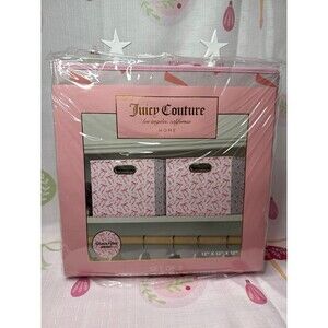Juicy Couture Collapsible Bins
